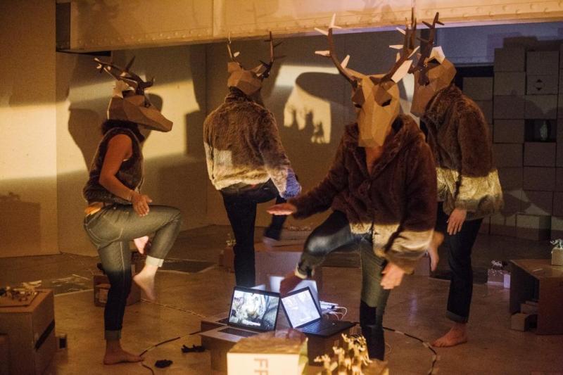 Photo atelier ponctuel Autour du spectacle Revoir Lascaux